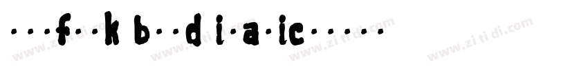 norfork bold italicn字体转换